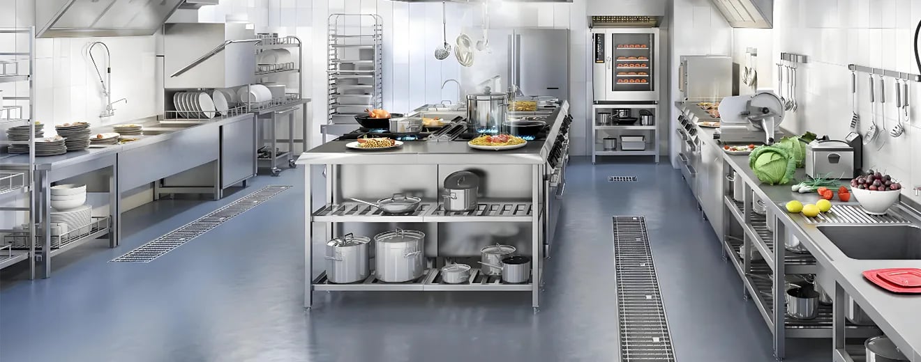 restaurant kitchen project